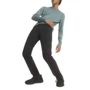 Theory Mens Black Raffi Neoteric Twill Pants Size 36